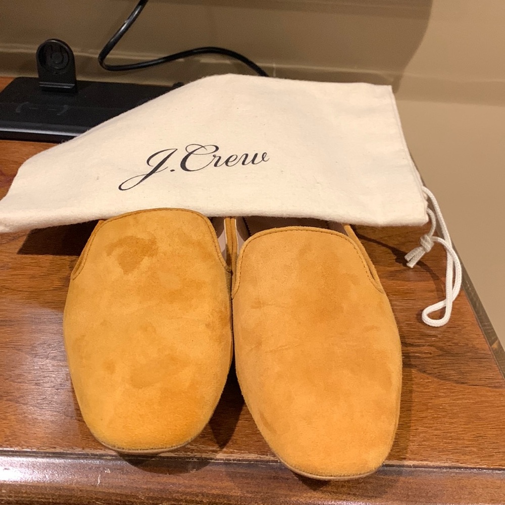 J Crew suede shoes
